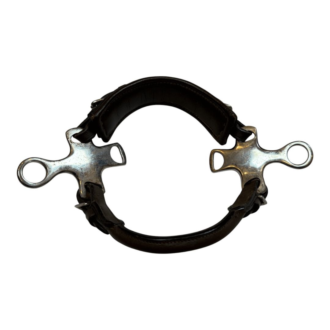 Nunn Finer 'The Crossroad' Leather Hackamore in Brown -