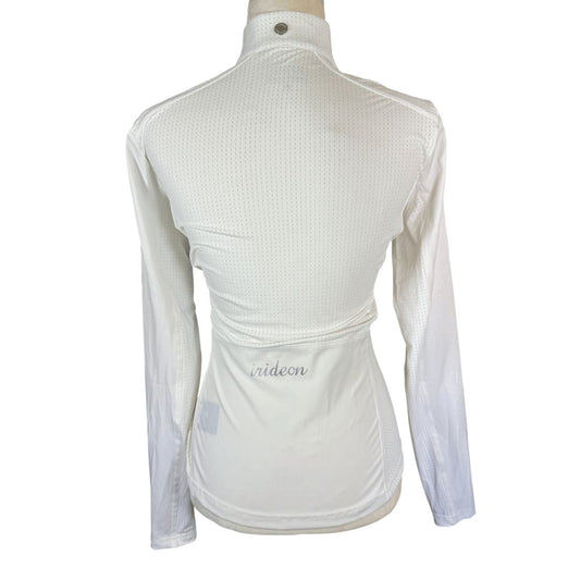 Irideon 'Luna CoolStretch' LS Show Shirt in White - Woman's Small