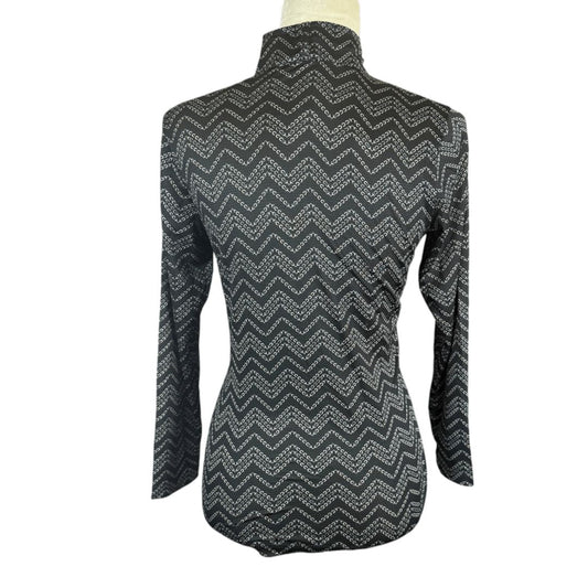 Kerrits 'Easy Stride' Ice Fil LS Shirt in Black - Youth X-Large