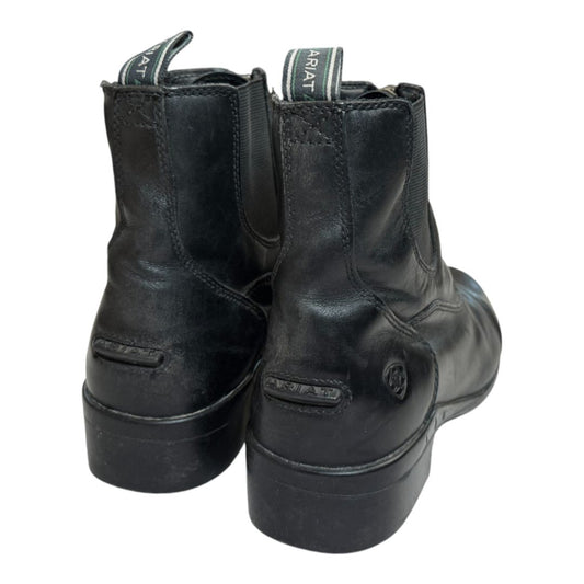 Ariat 'Devon IV' Zip Paddock Boot in Black - Woman's 4 (EU 35.5)