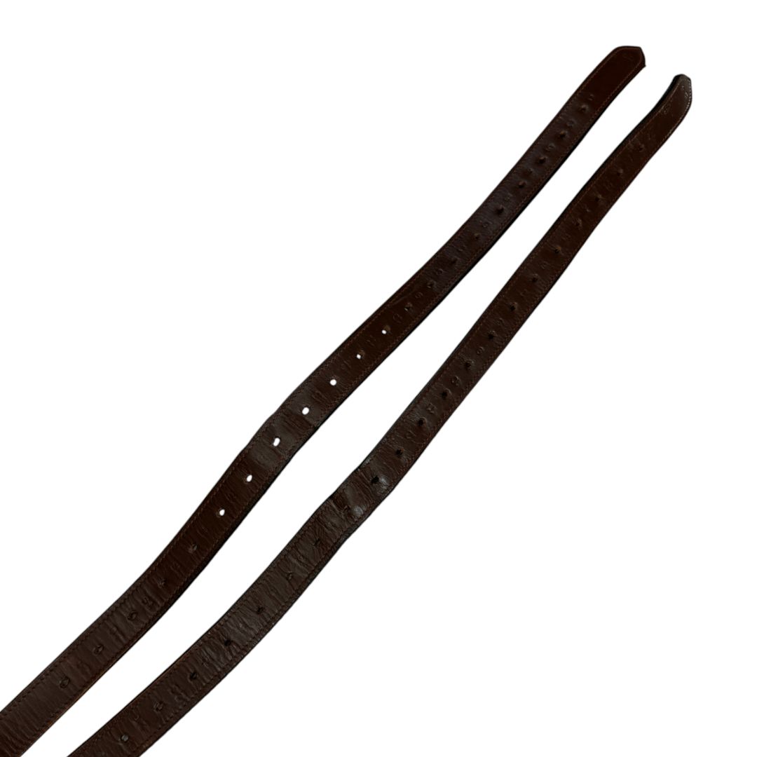 Henri De Rivel Nylon-lined Stirrup Leathers in Brown - 54"