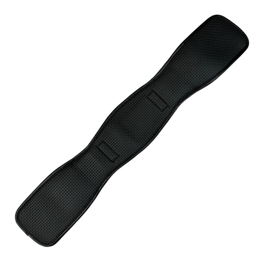 HFP PVC Dressage Girth in Black - 22" (55cm)