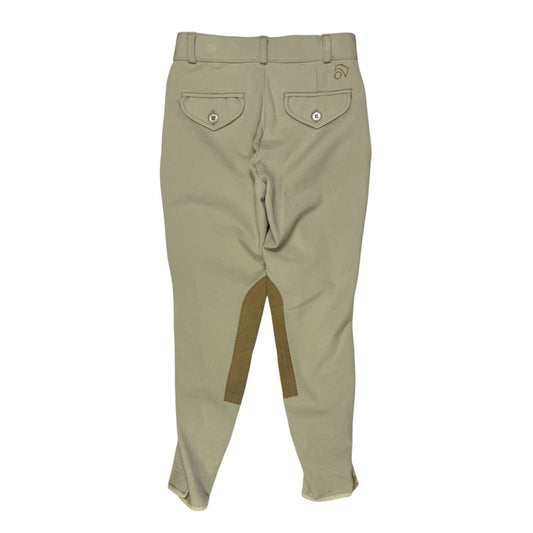 Ovation Boy's 'Euroweave' 4-Pocket KP Breech in Tan - Boy's 10