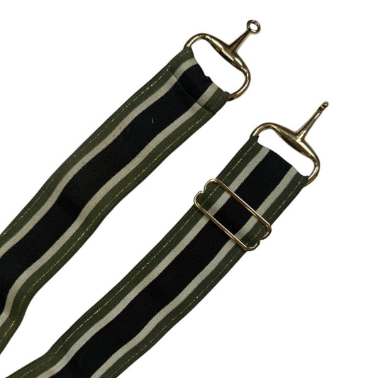 Ellany Gold Colored Snaffle Elastic Belt - 24-65"