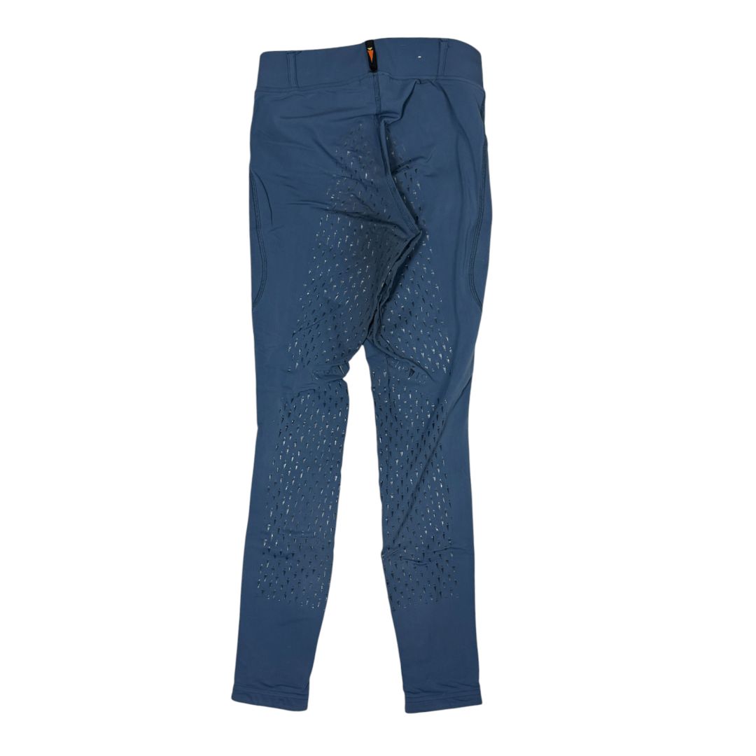 Kerrits 'IceFil' Silicone Full Seat Tight in Blue - Woman's X-Small