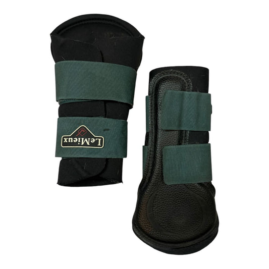 LeMieux 'Grafter' Brushing Boots in Sage - Medium