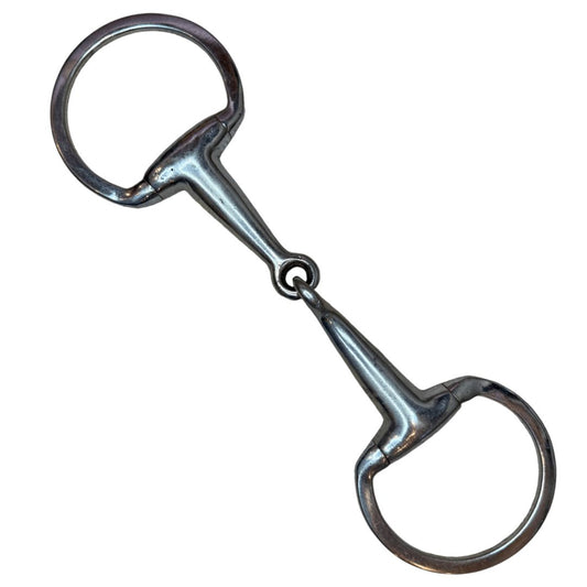 Eggbutt Snaffle in Stainless Steel - 5 1/2"