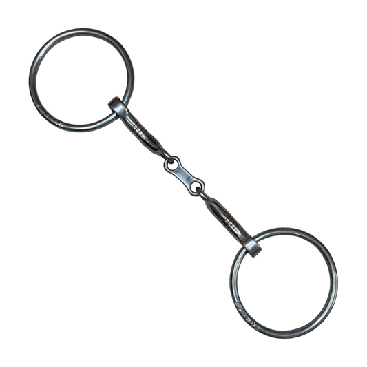Toklat Myler French Link Loose Ring Snaffle MB10 in Stainless Steel - 5 1/2"