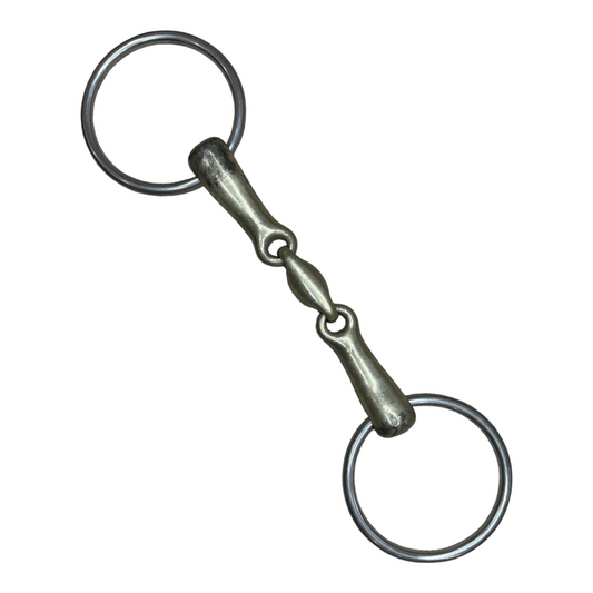 Herm Sprenger KK Ultra Double Jointed Loose Ring Snaffle in Sensogan - 5 1/2"