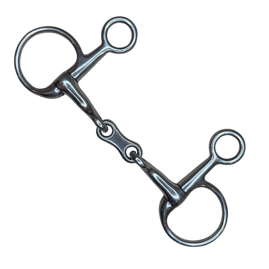French Link Boucher Snaffle in Stainless Steel - 5"