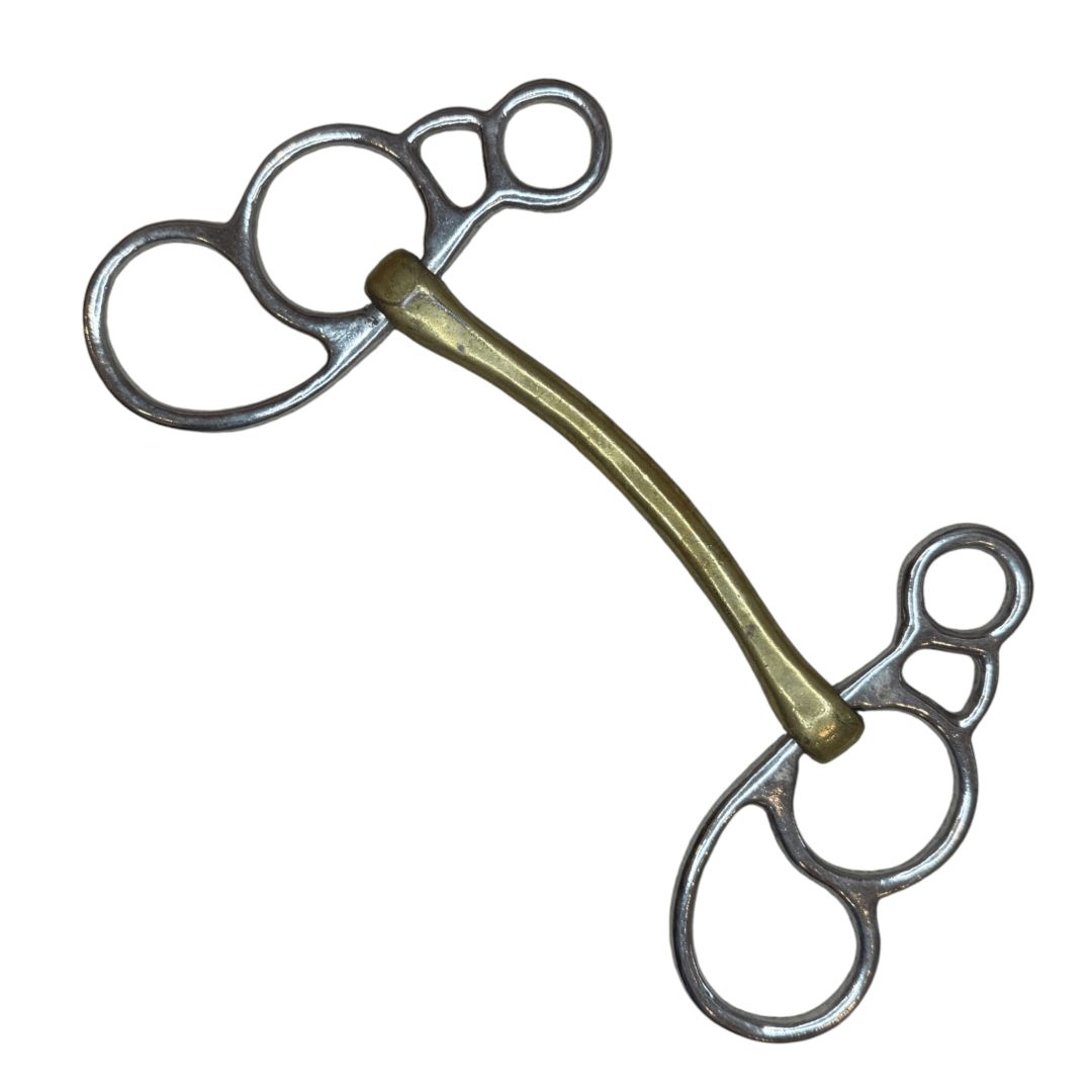 Low Arch Mullen Mouth Butterfly Bit in Copper - 5 3/4"