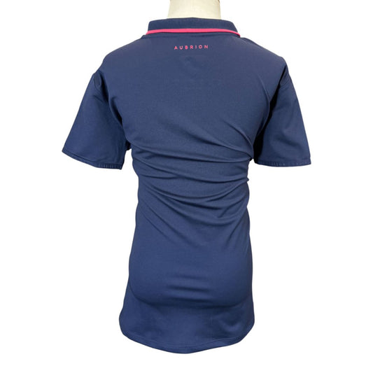 Aubrion 'Reaction' SS Polo Shirt in Navy - Youth 11-12yrs