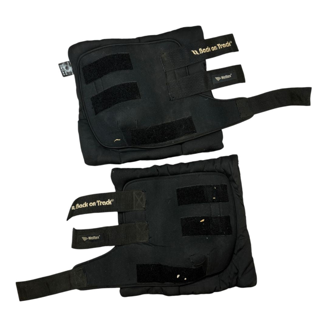 Back on Track Royal Quick Wraps Deluxe in Black - Small (12")