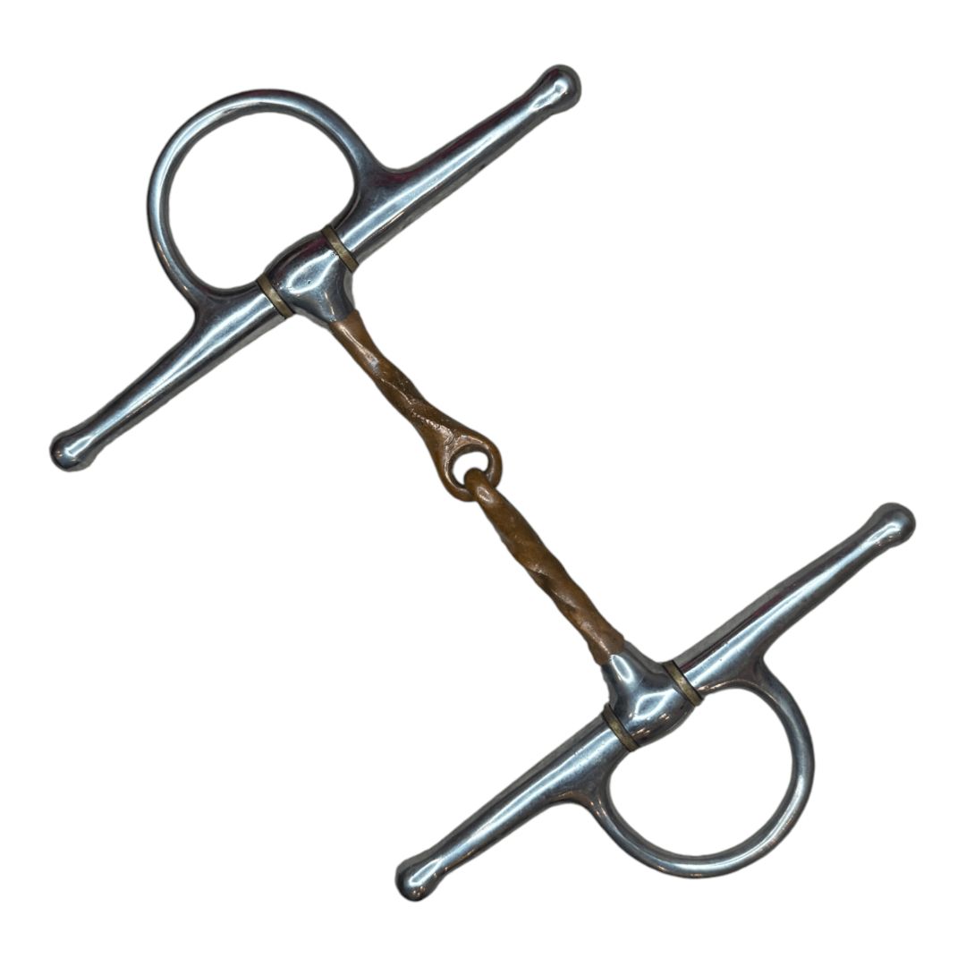 Schneiders Slow Twist Full Cheek Snaffle in Copper - 5"