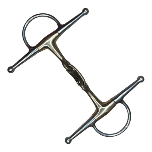 Korsteel Dr. Bristol Full Cheek Snaffle in Crypium - 5"