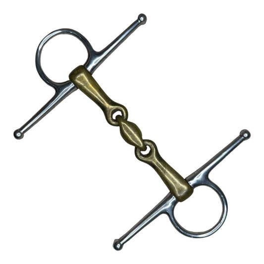 Herm Sprenger KK Ultra Full Cheek Snaffle in Aurigan - 5"