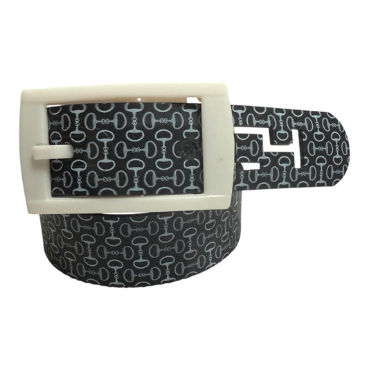 C4 Riding Belt w/ Buckle in Snaffle Print - 28"