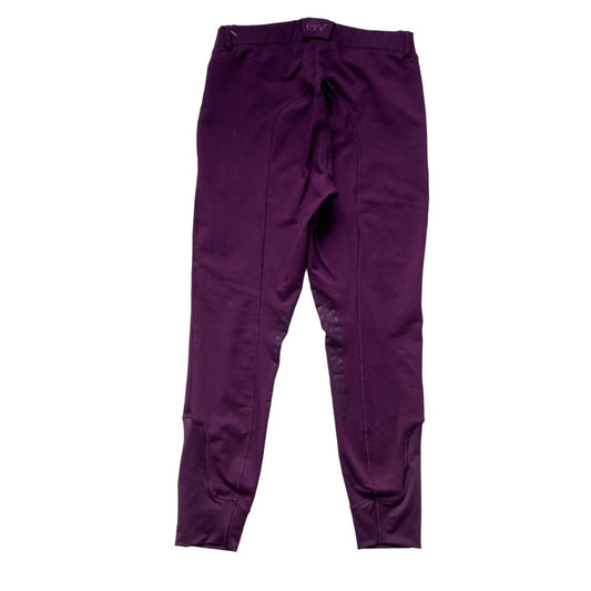Ovation Ovation 'Equinox' Knee Patch Winter Tight in Plum - Woman's 32