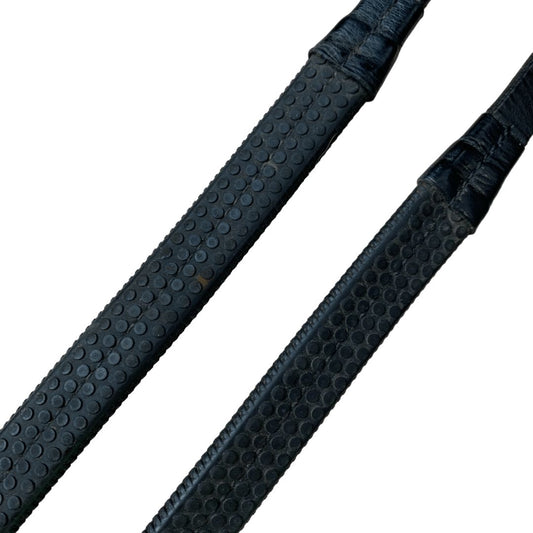 Rubber Grip Reins in Havana - 55"