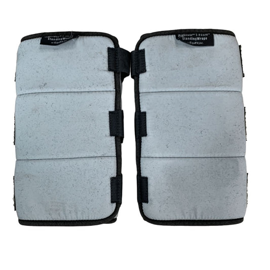 EquiFit T-Foam Standing Wraps in Grey - 12"