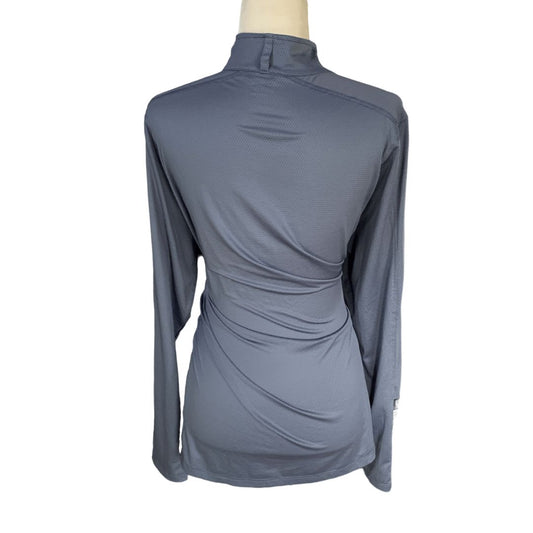 Kerrits 'Ice Fil Lite' Long Sleeve Sun Shirt in Blue - Woman's 1X