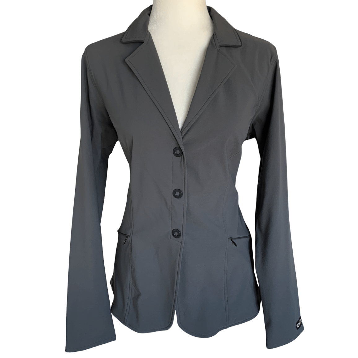 Kerrits 'Stretch Competitor Koat' 4 Snap in Grey - Woman's Large