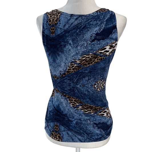 Valentina Signa Camisole in Denim Print - Woman's Large