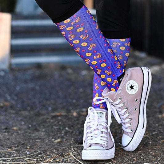 Dreamers & Schemers Fox Tall Socks Pair & Spare - Youth