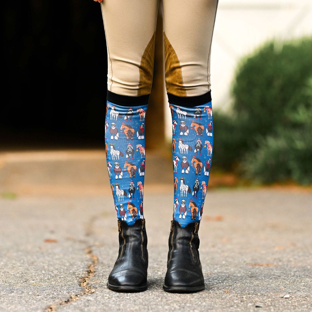 Dreamers & Schemers 'Jingle All the Way' Pair & a Spare Boot Socks