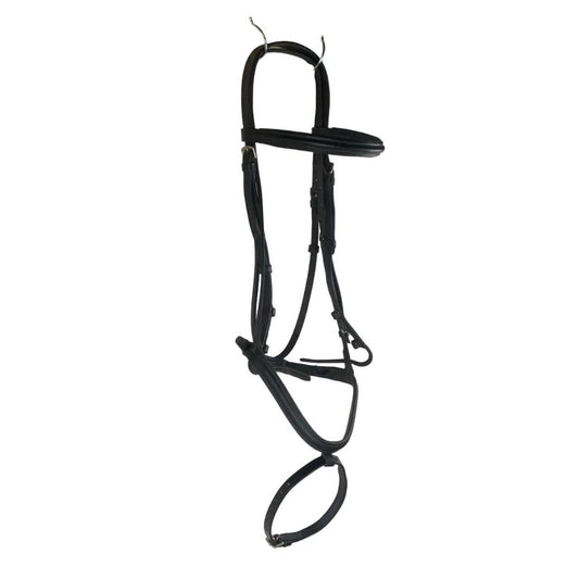 Harmohn Kraft HK Event Bridle w/ Flash in Brown - Horse