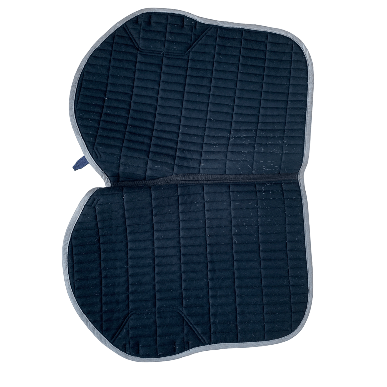 LeMieux Suede EuroJump Square Saddle Pad in Navy - Large