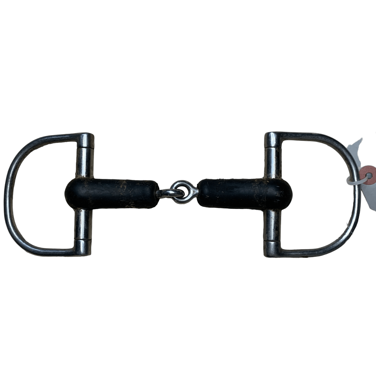 Hard Rubber Jointed Snaffle Dee Ring