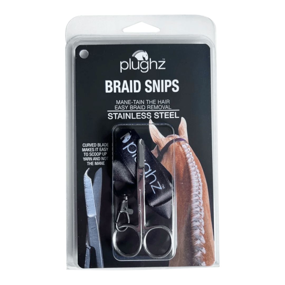Plughz Braid Snips in Stainless Steel