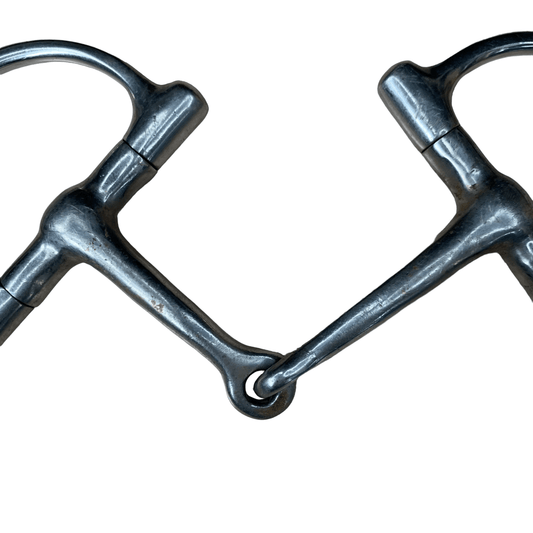 Dee Ring Snaffle in Stainless Steel - 4 3/4"