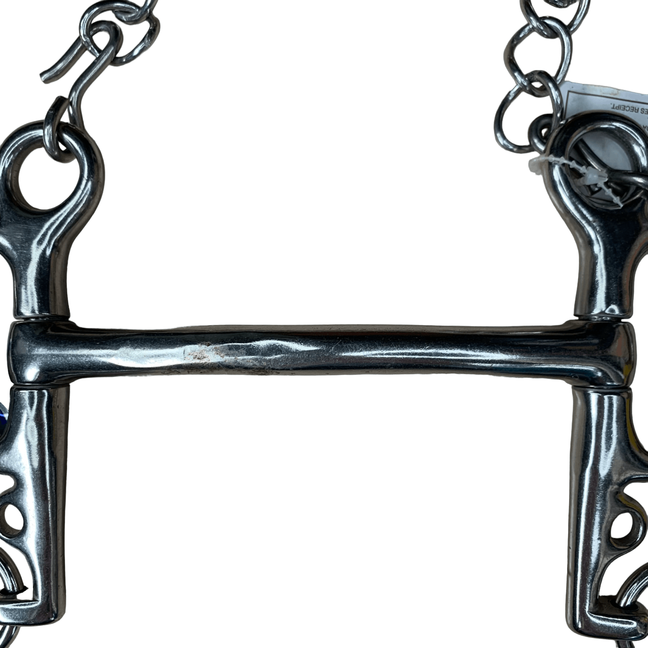 KMSS Mullen Mouth Pelham Snaffle in Stainless Steel - 5"