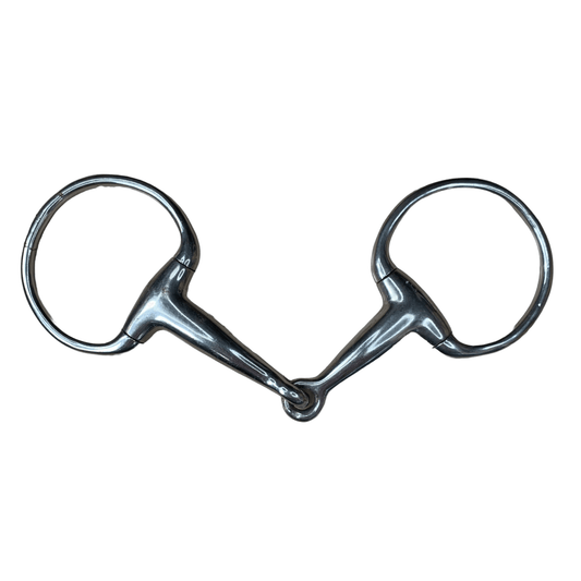 Eggbutt Snaffle in Stainless Steel - 5"