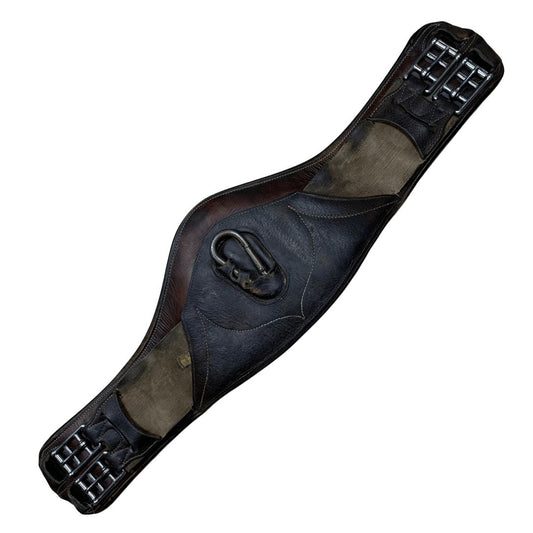 Devocoux 'Mikila' Padded Mono Dressage Girth in Brown - 24"