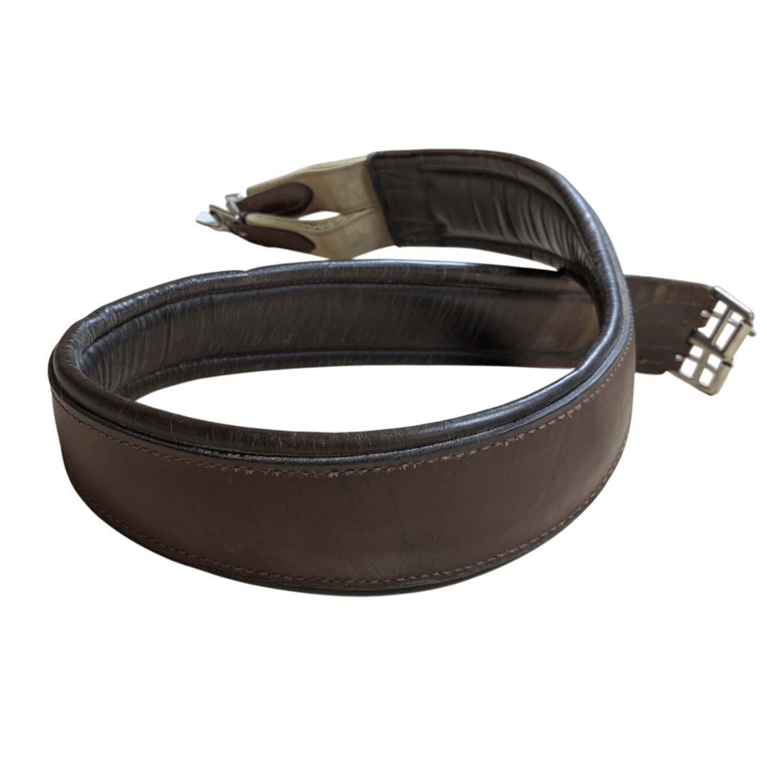 Padded Hunter Girth in Havana - 52"