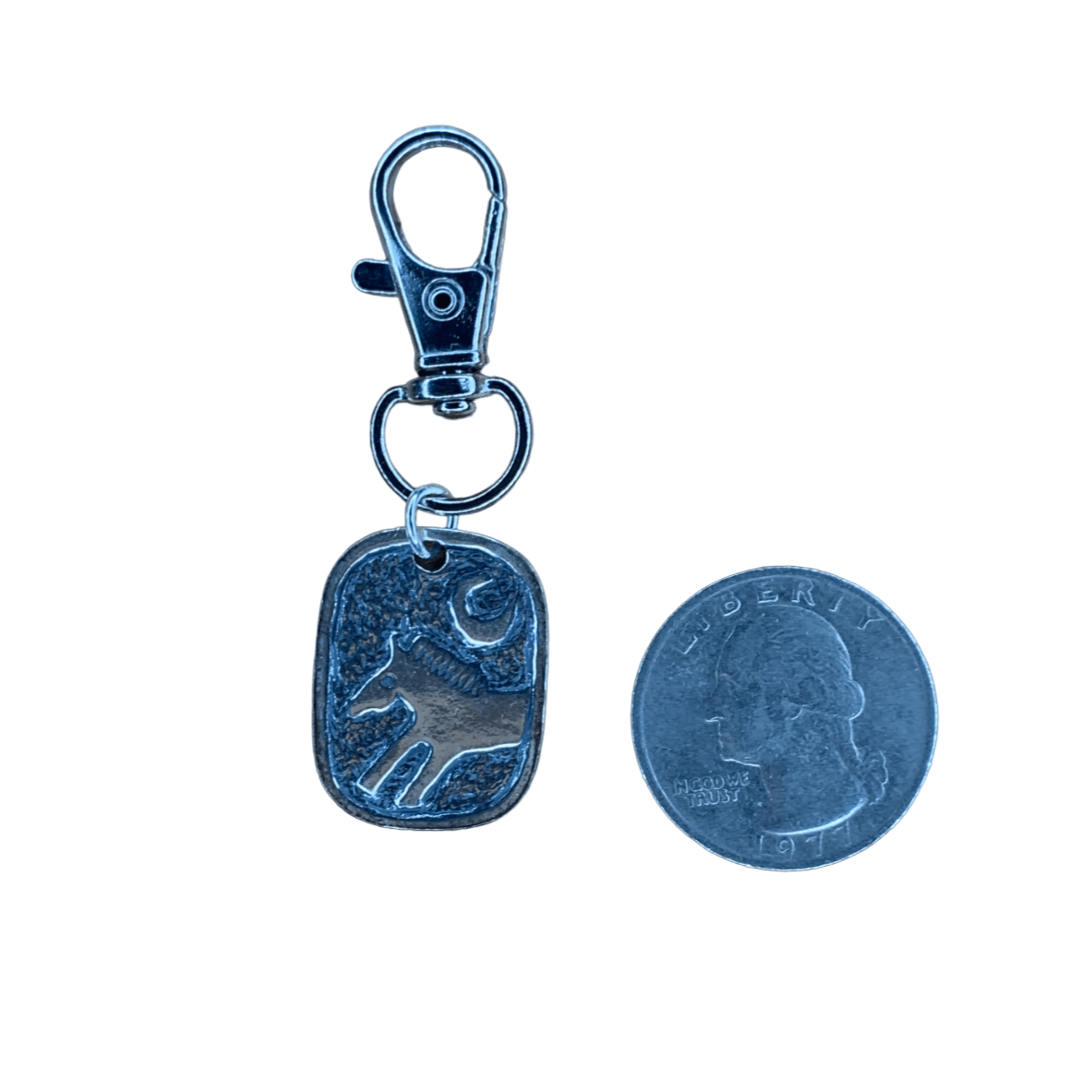 Horse & Moon Zipper Pull Charm