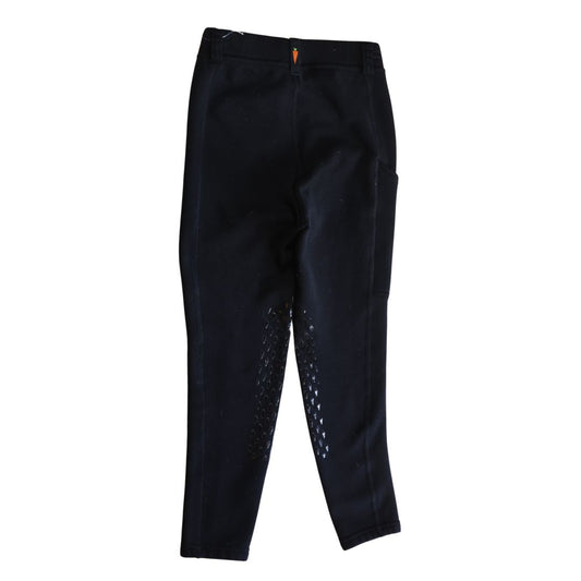 Kerrits 'Power Stretch Pocket' KP Winter Riding Tights in Black - Small