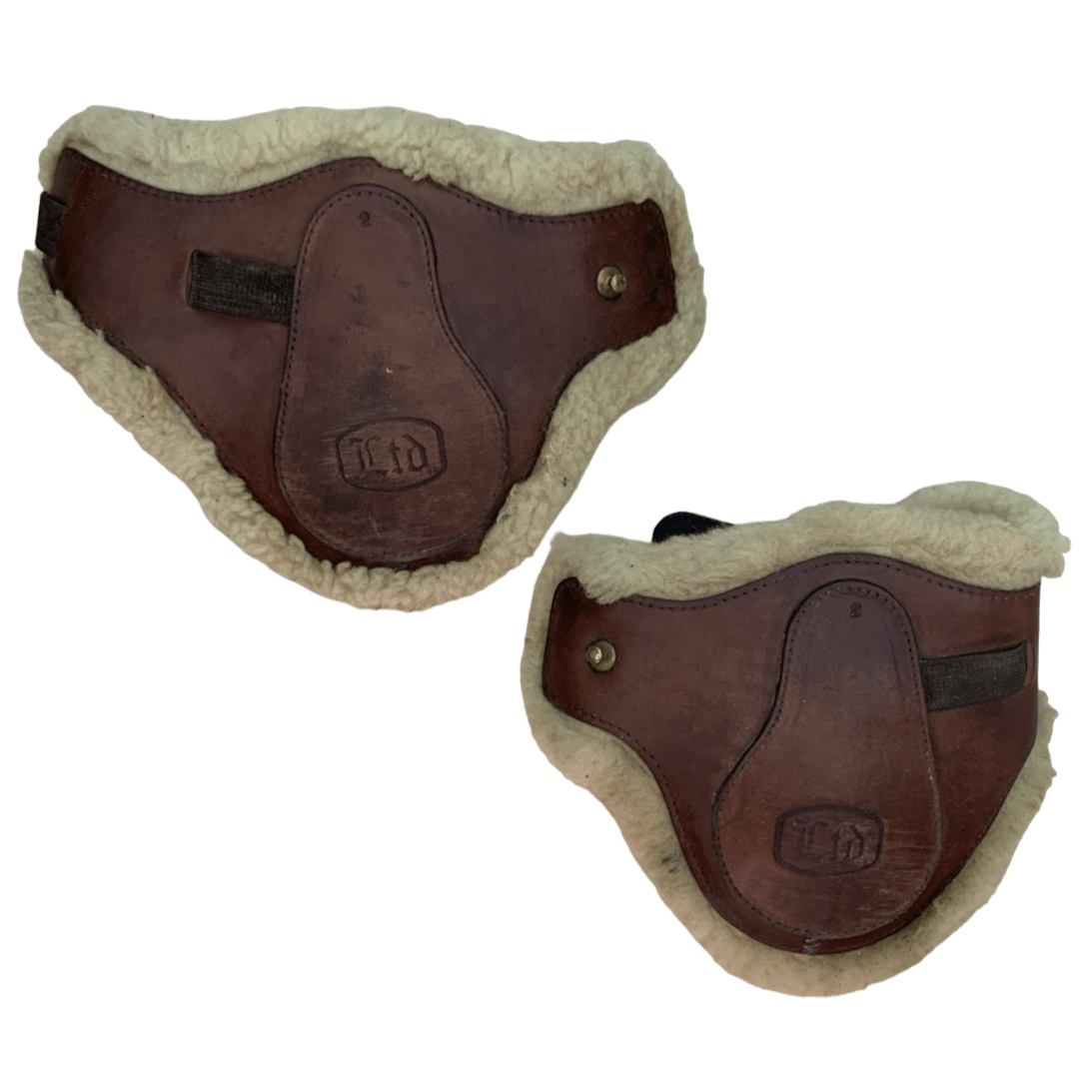 Beval Ltd. Sheepskin-Lined Leather Fetlock Boots 