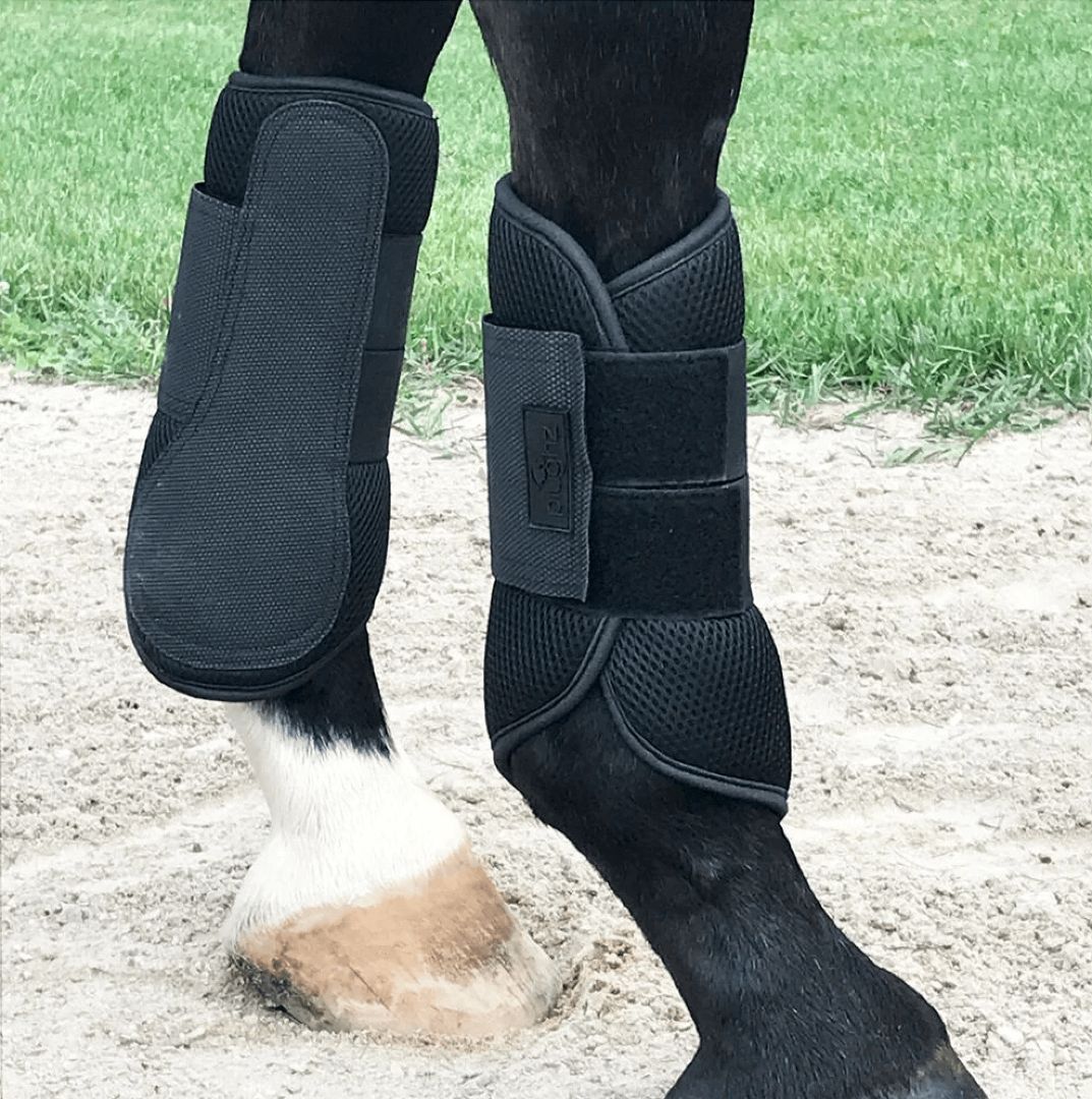 Plughz 'ProSport Essential' Mesh Brush Boot in Black - Full/Large