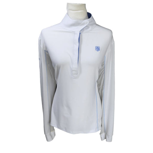 Romfh 'Chill Factor' Sun Shirt in White - Woman's X-Large
