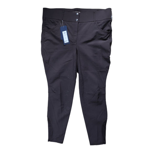 PS of Sweden 'Curvy Jewel' Full Seat Breech in Coffee - Woman's EU46 (US 36)