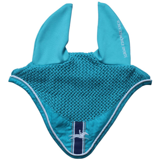 Schockemöhle Fly Bonnet in Teal - Full
