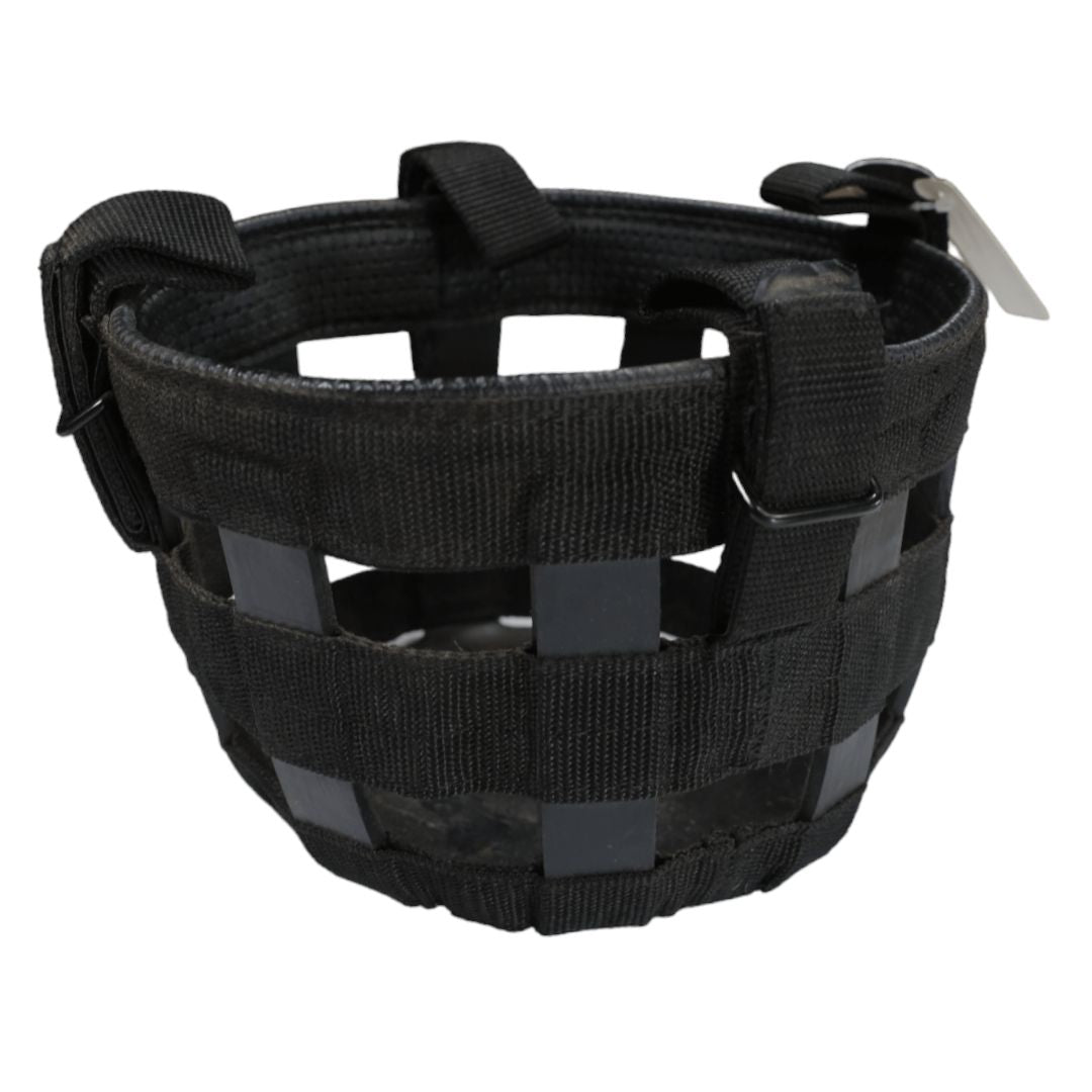 Best Friend Grazing Muzzle in Black - Horse / Full