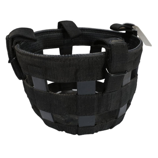Best Friend Grazing Muzzle in Black - Horse / Full