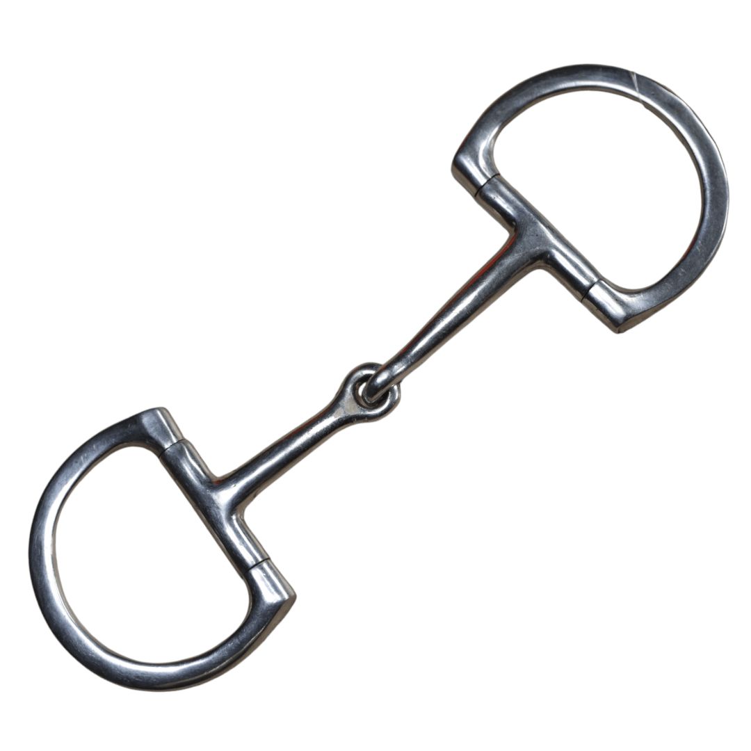Dee Ring Snaffle in Stainless Steel - 5"