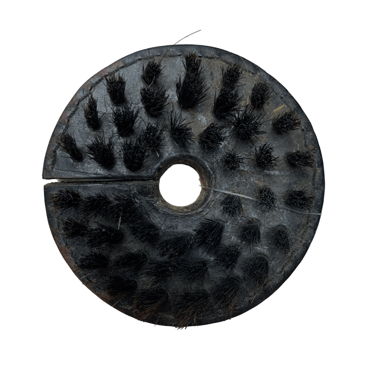 Leather Bit Burr Brush