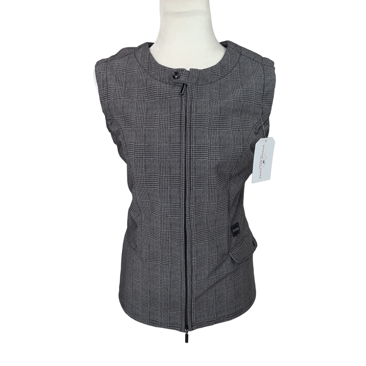 FITS 'Allie' Riding Vest in Grey - Woman's X-Large